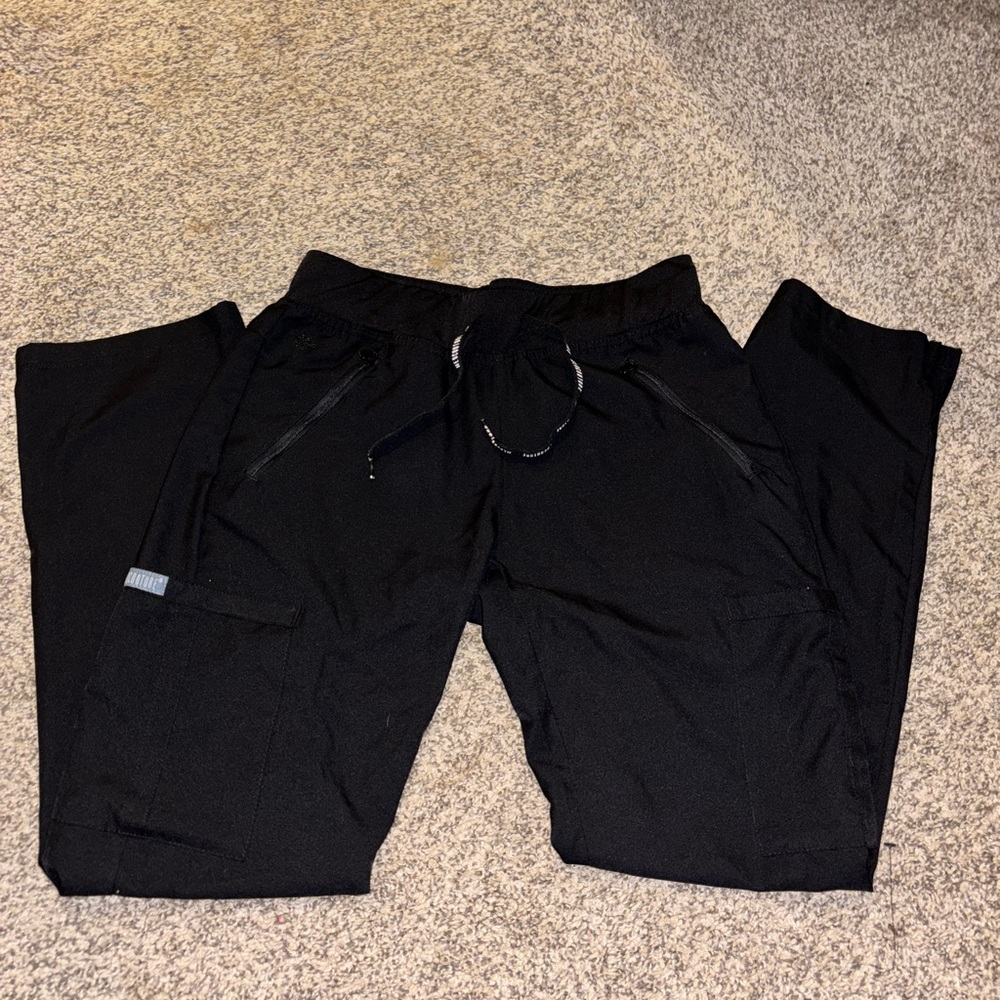 Med Couture Black Scrub Pants